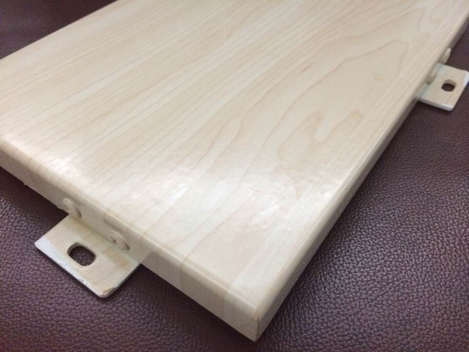 Wood Color Aluminum Solid Panel