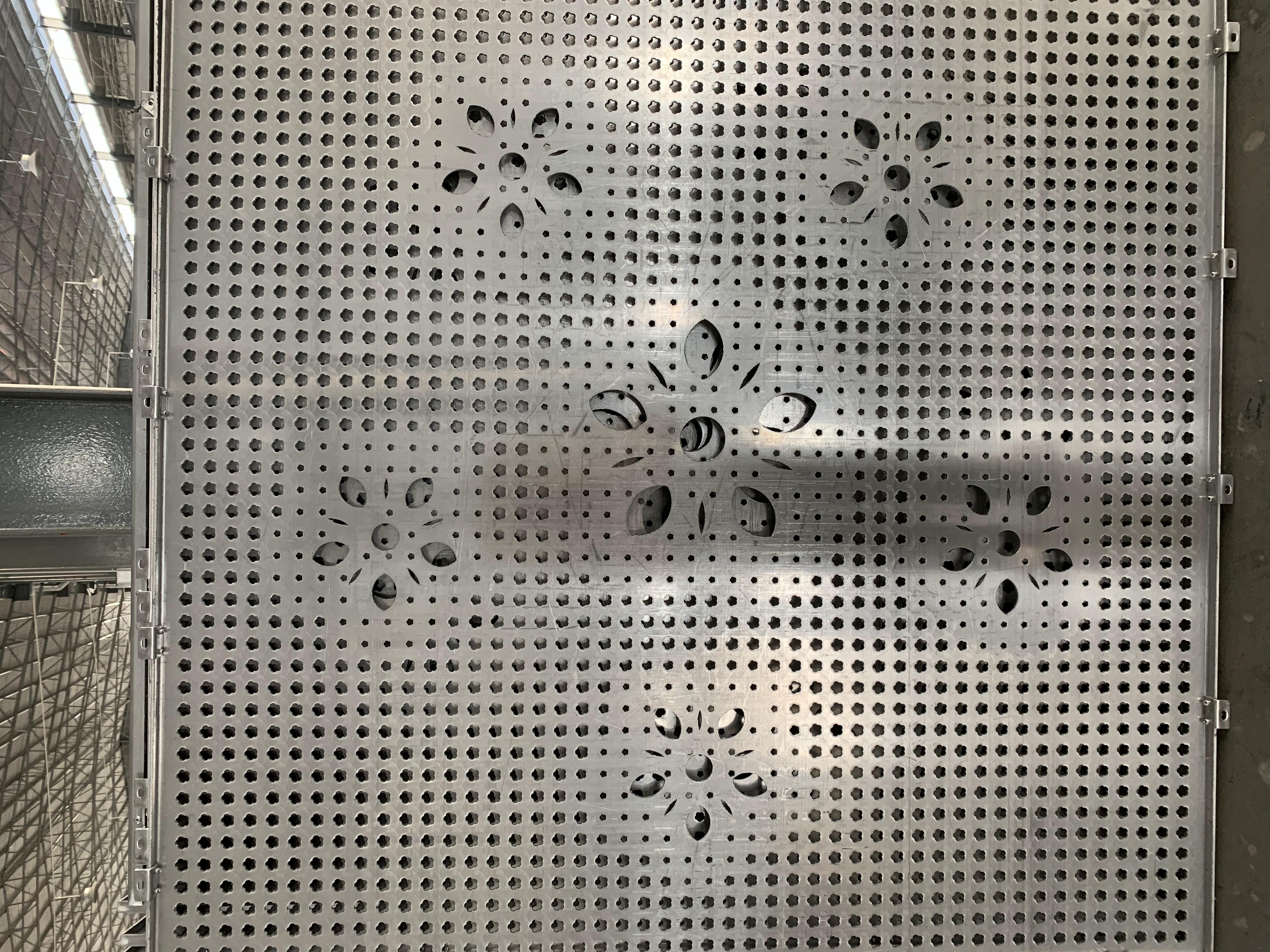 Irregular Perforated Panel